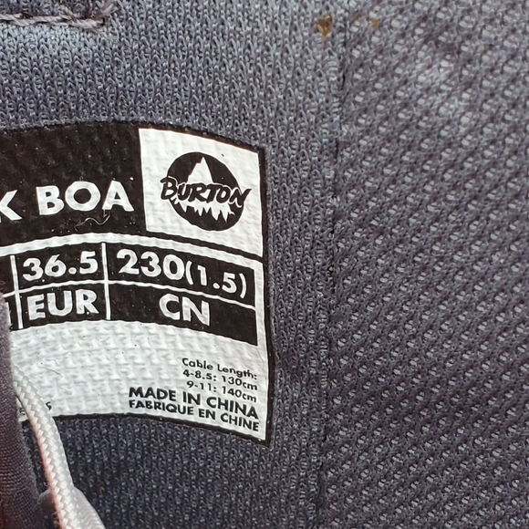 Burton Starstruck BOA lacing snowboard boots. Sz 6 - Picture 6 of 13